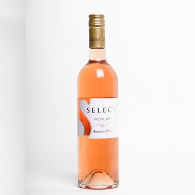 Albastrele Wines Select Merlot Rose 2014